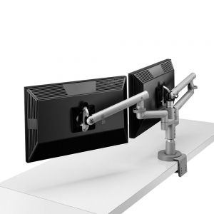 CBS Flo Modular Arm - showing two monitors