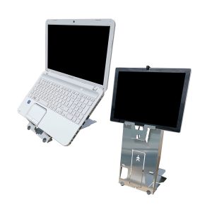 TIO Laptop/Tablet Stand - showing laptop and tablet setup