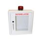 Indoor White Wall Cabinet with Alarm & Optional Strobe