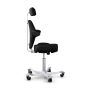 HÅG Capisco 8107 Ergonomic Office Chair - black, side view