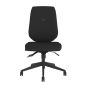 Positiv Me 300 Task Chair (high back) - black, front view, without armrests