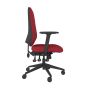 Positiv Me 300 Task Chair (high back) - red - side view