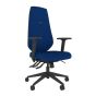Positiv Me 400 Task Chair (extra high back) - navy - front angle view