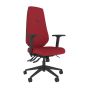 Positiv Me 400 Task Chair (extra high back) - red - front angle view