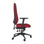 Positiv Me 400 Task Chair (extra high back) - red - side view