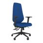 Positiv Me 400 Task Chair (extra high back) - royal blue - front angle view