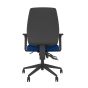 Positiv Me 600 Task Chair (medium back) - navy, back view, with armrests
