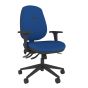 Positiv R600 Ind Task Chair (medium back) - royal blue - front angle view